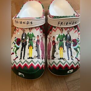Men's Shoes Friends Themed Clogs of Christmas Movies Elf Home Alone READ NEW